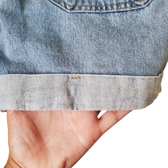 Vintage-Inspired High Waist Denim Shorts Retro Baggy Coastal Cowgirl - Picture 10 of 10